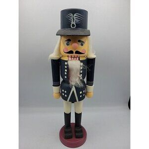 Traditional Nutcracker Soldier Painted Christmas Christmas Holiday Decor 14" N13